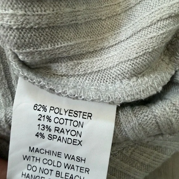 NWT Bohme Emmilianne Ribbed Top grey size xs - Picture 11 of 13